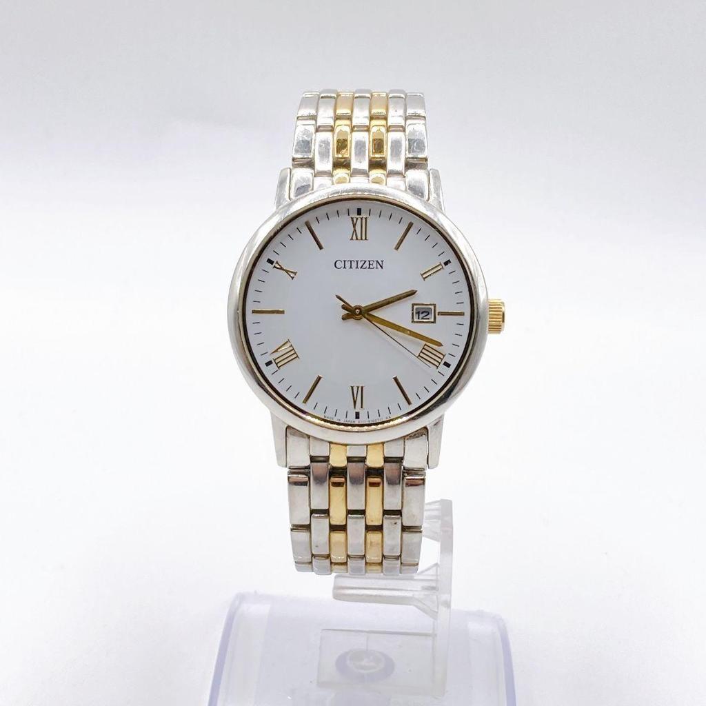 Б/у 347 ЧАСЫ CITIZEN Citizen Мужские Eco Drive Комбинированные Солнечные