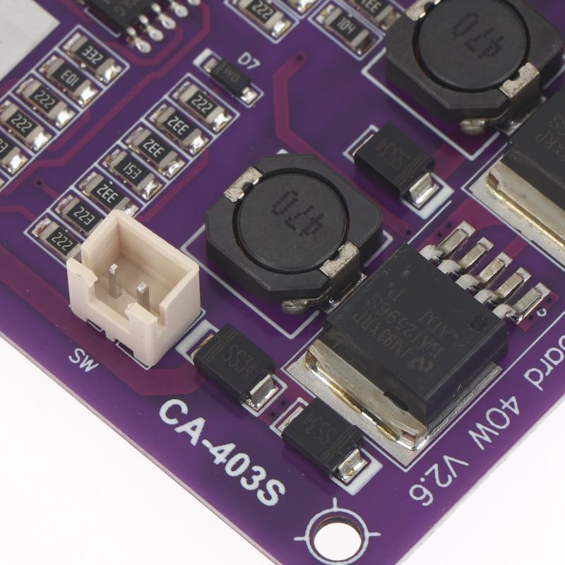 Ca-403S Мини-модуль бесперебойного питания 40 Вт 12,6 В Плата зарядки аккумулятора Плата источника питания ИБП с 4-канальным выходом