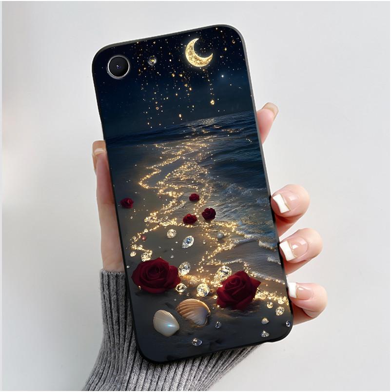 Case For sony Xperia XZ4 Compact Black Silicone Soft Case sony Xperia Ace 2019 Luxury Cute Love Rabbit Funny Cartoon Back Cover
