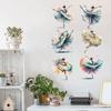 Ballerina Girl Wall Decals ,Ballerinas Stickers ,Wall Art Poster ,Ballerina Dancer