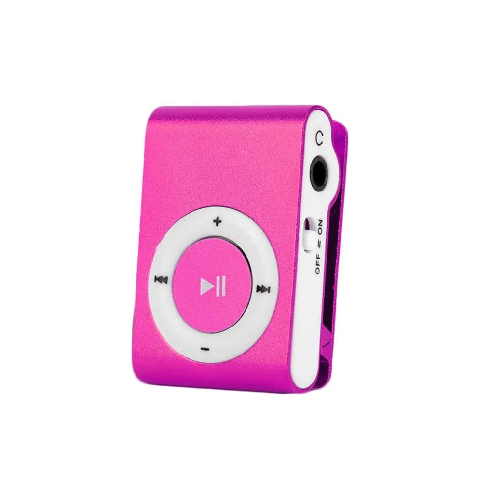 НОВИНКА Большая распродажа Зеркальный портативный MP3-плеер Мини MP3-плеер с клипсой спортивный mp3-плеер walkman