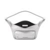 Balenciaga Raver M Distressed Hardware Logo Embossed Lambskin Shoulder Tote Bag Medium Women handbags White 7411272AACQ9914