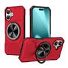 Dual Layer Armor Magnetic Folding Stand Phone Case For iPhone 16 17 Pro Max Air 15 14 13 12 Non-slip Protector Back Cover