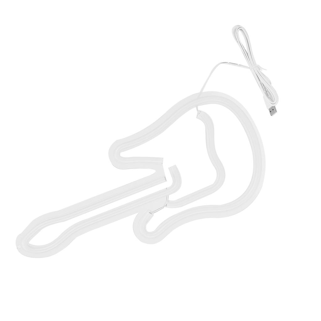 Neon Light USB GuitarShaped LED Lamp for Home Bar Hotel Beach Christmas Decoration