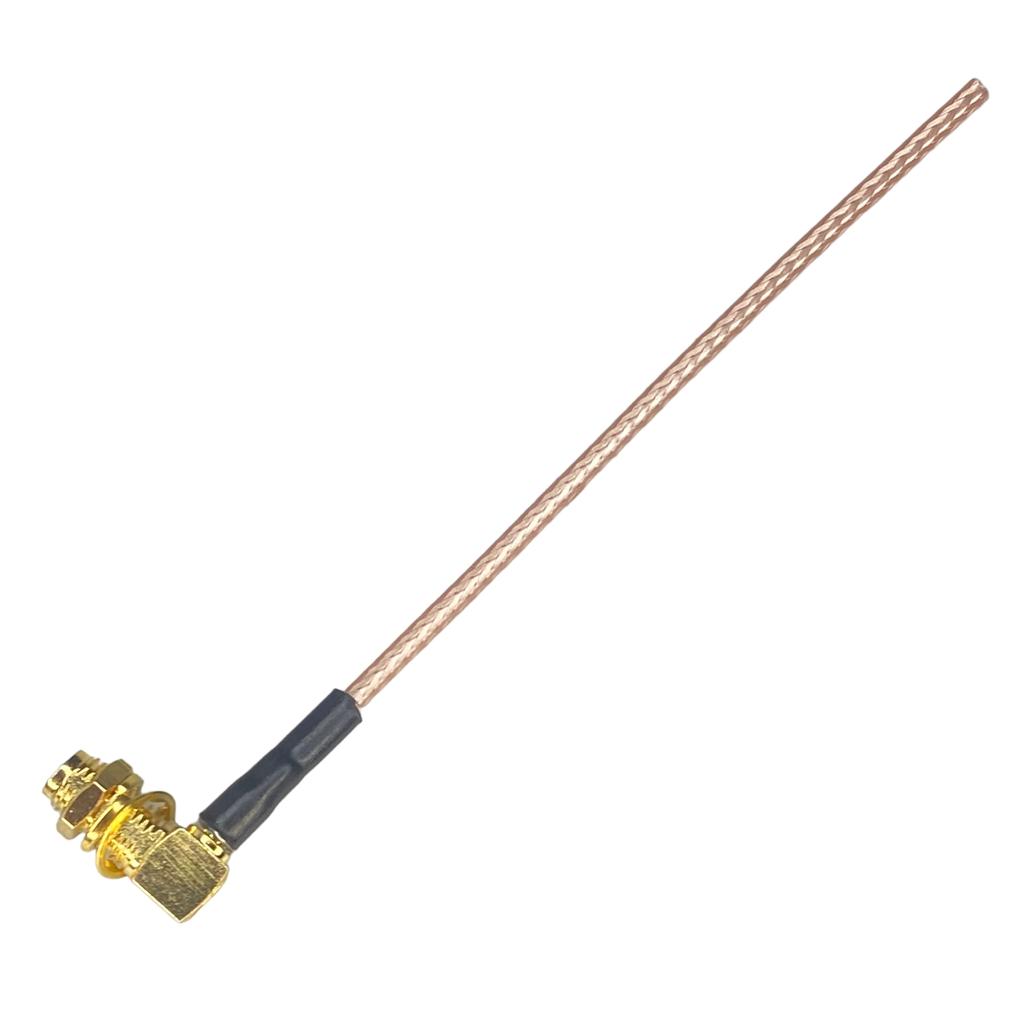 Pigtail SMA socket angled RG316 10cm