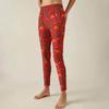Women's Pants Christmas Printed Stretchy Soft Bottoms Casual Home Sleeping Pants