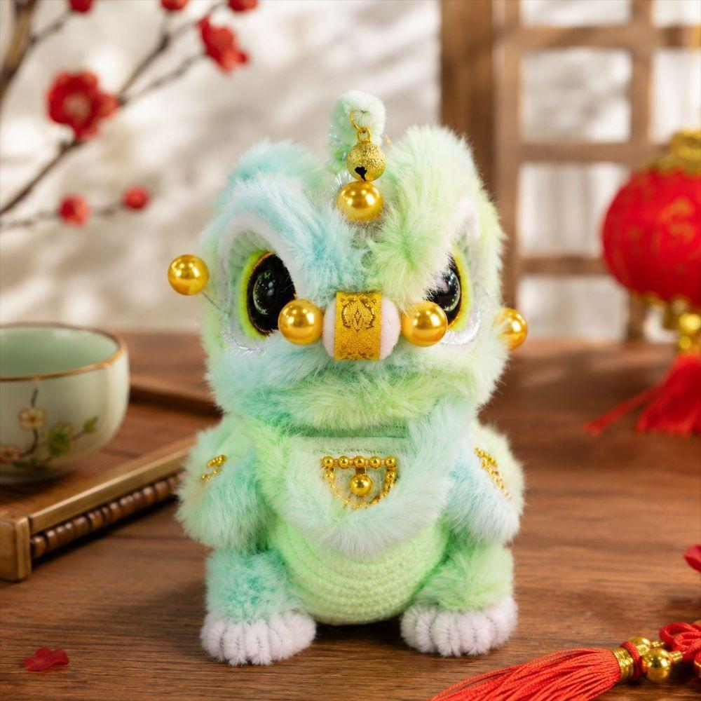 Traditional Lion Dance Ornament Handmade Chinese New Year Decoration Home Decoration