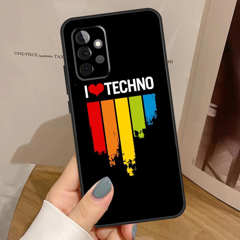 Техно Музыка Для Samsung Galaxy A53 A33 A13 A23 A15 A25 A35 A55 A51 A71 A12 A32 A52 A14 A34 A54 Чехол