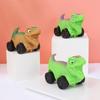 С колесом Динозавр Сжимающая игрушка Растягивающаяся Машинка Милая пищалка Мультяшная фиджет-игрушка Дети