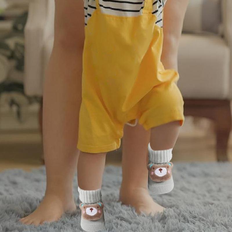 Baby Ankle Socks Kids Boys Girls Knitted Socks with Cartoon Doll Cotton Socks Soft Socks for Newborns Infant 0-3 Year