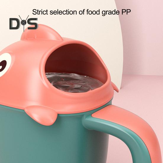 Детская ванночка для ополаскивания волос и тела с удобной ручкой в форме мультяшного животного, успокаивающая игрушка для купания с эффектом тропического душа для детей