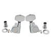 Musiclily Guitar Tuners for Chrome 3+3 Electric/Acoustic Guitars,
