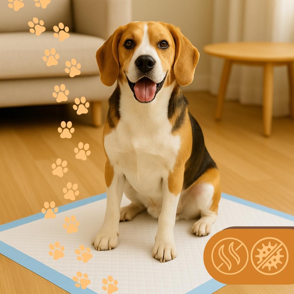 Hygienic Pads for Dogs 60X60 Ultra Absorbent Petjet Pee Training Mats