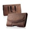 Men Vintage PU Leather Waist Bag Phone Pouch Sport Belt Hip Belt Loop Holster Wallet Carry for Case Purse Organizer