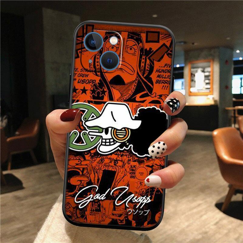 TR26 One Piece GOD Usopp Case for Samsung Galaxy A11 A12 A13 A15 A52S A53 A55 A56 A70 A71 A72 A73 F06 F16 F56 S10 Plus S10e