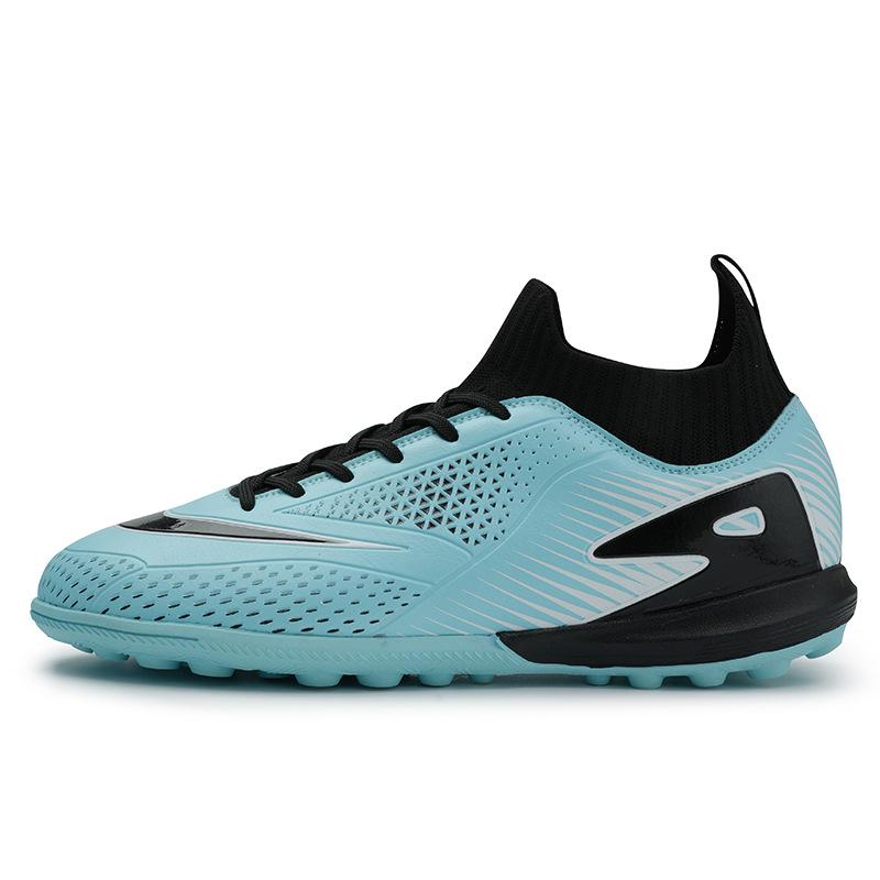 New High-top Football Shoes for Boys and Girls Outdoor Sports Long Nails Broken Nails Competition Training Shoes Non-slip