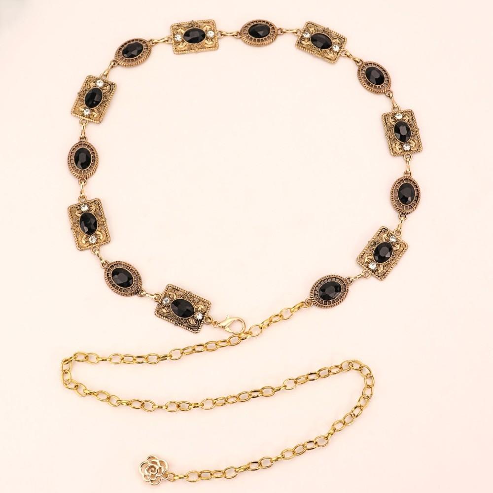 Silver Rhinestone Belly Belts Metal Y2K Waistband Unique Women Waist Chain Decorative Jeans
