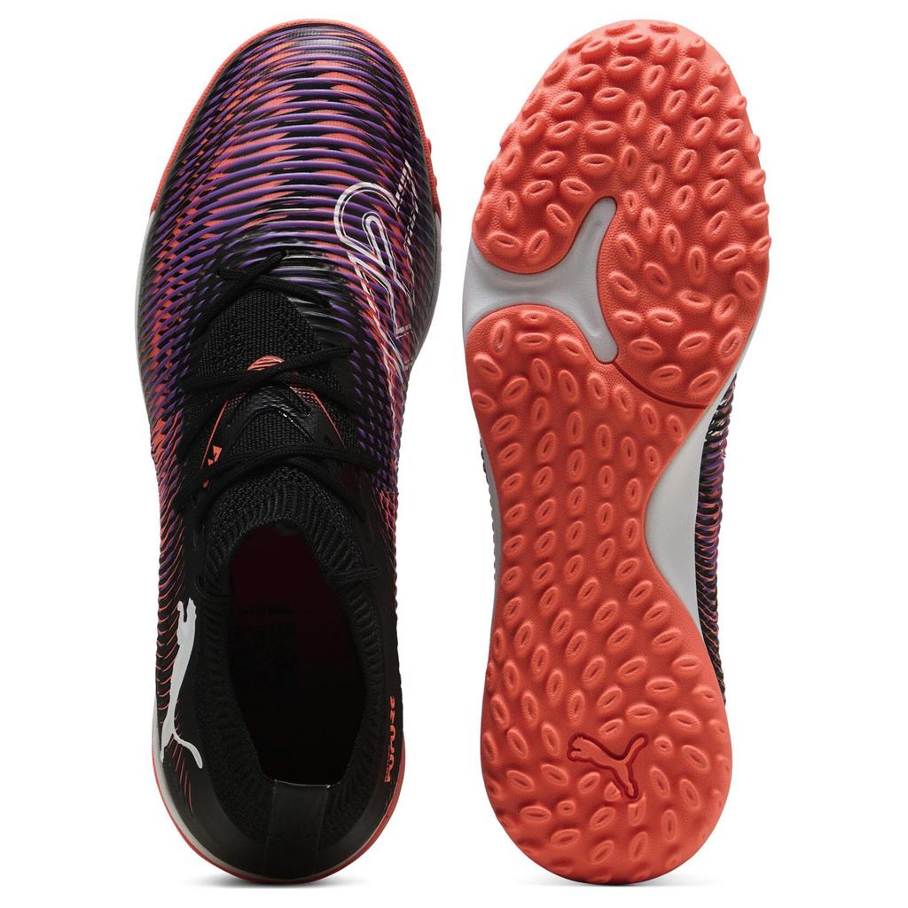 Puma Future Match 8 TT 'Черный Белый Светящийся Красный'