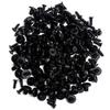 100Pcs Car Auto Plastic Rivets 6mm Hole Fastener Fender Bumper Push Pin Clips