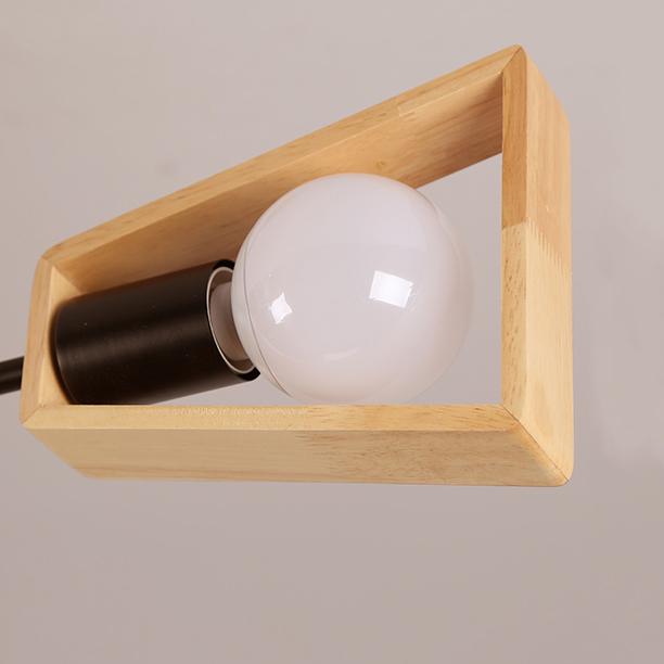 Деревянная люстра для гостиной спальни