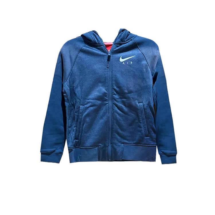 Nike Air Fashion Comfortable Soft Hooded Warm Jacket Kids Jacket 929448-464