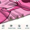 1PC Pink Panther Print Flannel Blanket, High quality Comfortable for All Seasons, Home Decor, Warmth and Comfort, Perfect for Christmas Gifts