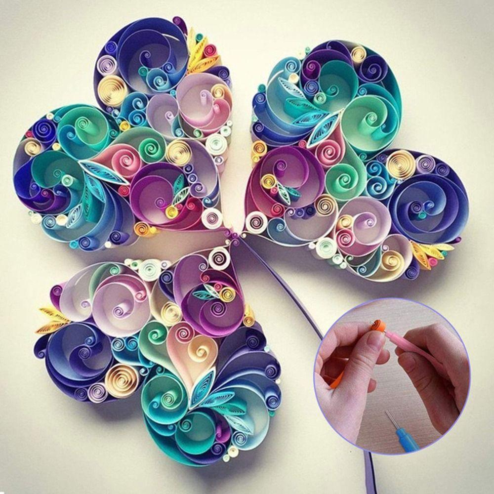 New Craft Kids Toy DIY Curling Winder Tool Paper Quilling Quilling Pen Origami Plate