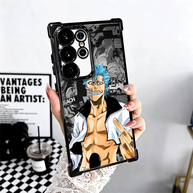 Чехол для телефона Bleach Grimmjow 6 с покрытием для Samsung Galaxy S24 S25 FE S26 Edge S23 Ultra S22 S21 Plus S20, противоударный с защитой Airbag
