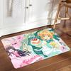 Аниме Cardcaptor Sakura Косплей Костюм Набор Украшение, Ковер, Гостиная, Спальня, Нескользящий, Квадратный ковер