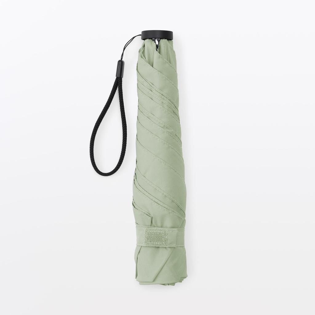 MUJI Легкий складной зонт от солнца и дождя, 50 см, Унисекс, Зеленый