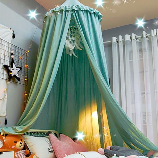 Crib Bed Tent Hung Dome Mosquito Net Bed Room Decor Kids Bed Canopy Tent Hanging Bed Canopy