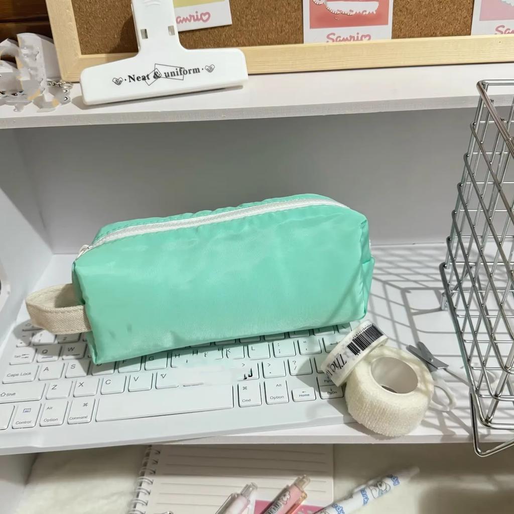 Многофункциональные школьные пеналы Сумка для хранения канцелярских принадлежностей Портативная сумка для ручек большой вместимости Пенал Пенал Пастельный цвет