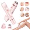 Women Hair Removal Razor Electric Epilator Portable Painless Pubic Legs Body Hair Trimmer for Ladies Bikini Underarms Legs Hair