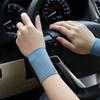 Серый Черный Синий Белый Эластичные напульсники Ice Silk Компрессионный напульсник Поддержка запястья Лето