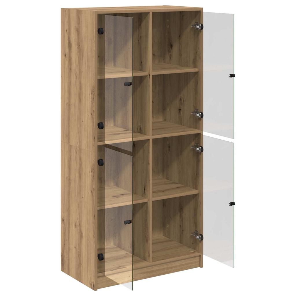 Highboard Artisan Oak 68 x 37 x 142 cm Particleboard