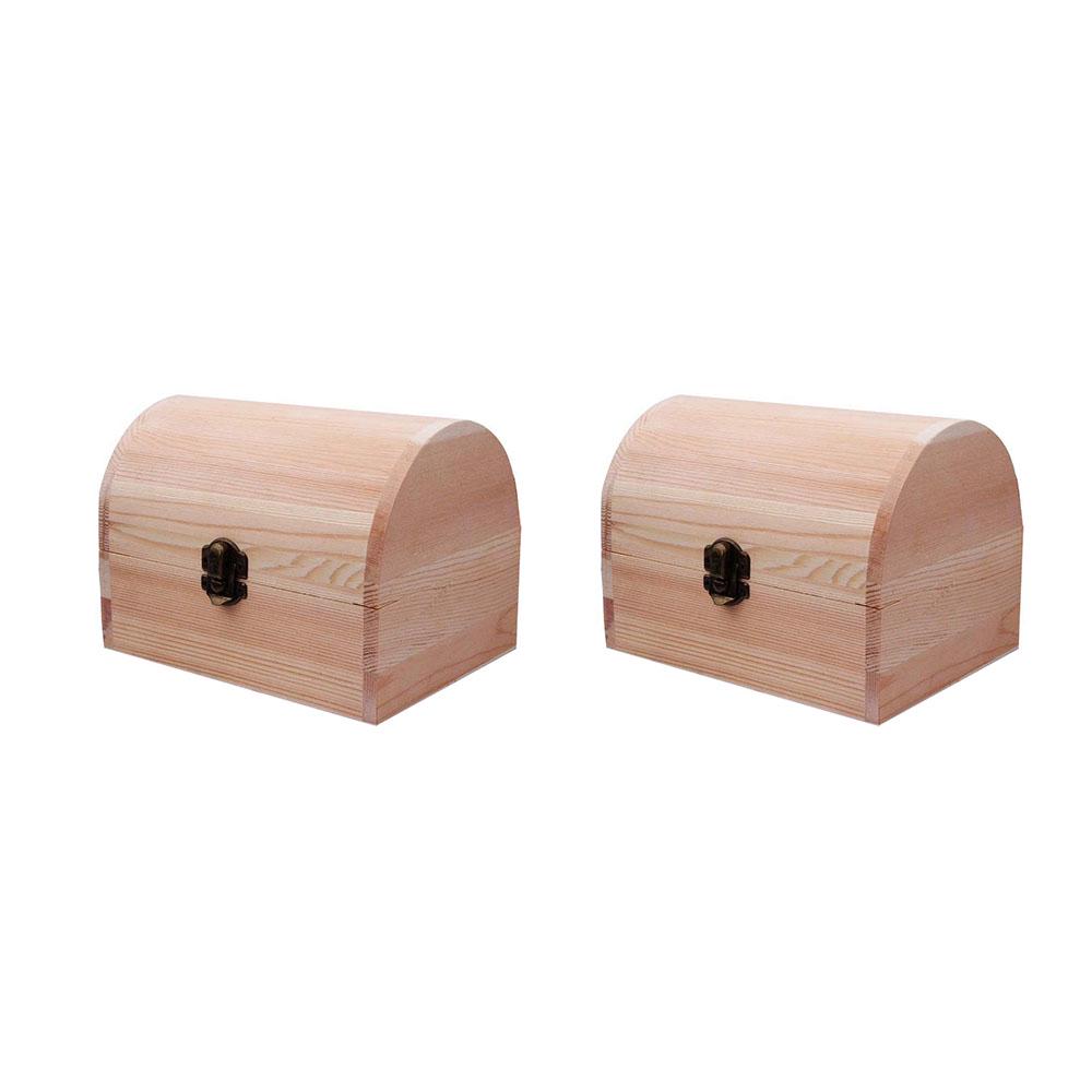 Деревянная заготовка шкатулки для рукоделия