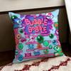 Anime BBubble BBobble Cushion Cover Reversible Soft Durable Pillow Cover Home  Car MultiScene Use for Daily Comfort
