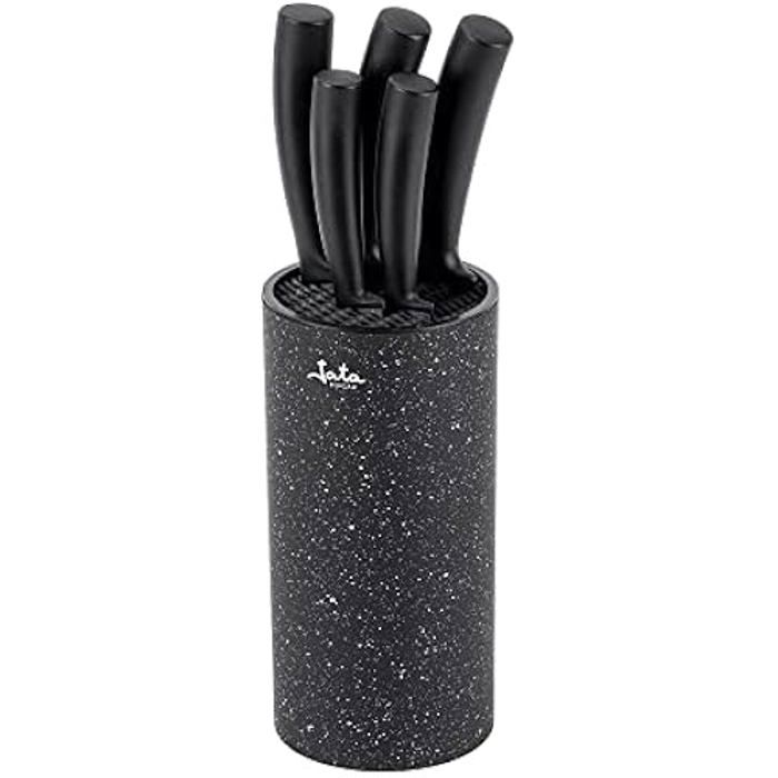 Ножи Coina Jata HOGAR HACC4504 - 5 штук с подставкой - Сталь - Ручка из полипропилена - Легко чистить