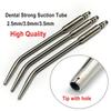 Высококачественный стоматологический сильный всасывающий аспиратор SuctionTube Sucker Dredge Suite, наконечник из нержавеющей стали с отверстием, стоматологический хирургический