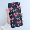 For Nubia Red Magic 7 Pro Case NX709J Back Cover Cute Heart Rabbit Black Soft TPU Phone Case For Red Magic 7S Pro NX709S Shell