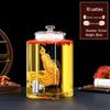 ZISIZ Стеклянная банка для настаивания с краном из нержавеющей стали