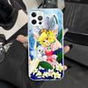 Кэнди Аниме 90-х Чехол для телефона iPhone 11 12 13 Mini 14 15 Plus 16 Pro Max 17 Air 16E 7 8 SE 17ProMax Мягкий чехол Fundas 11 12 13