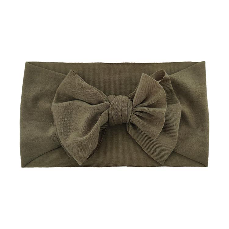 PL Newborn Infant Baby Headband Big Bow Headband Baby Girl Headbands Baby Knotted Bow Headwear