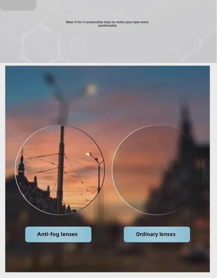 Очки для хирургии с защитой от синего света и радиации при синдроме сухого глаза и близорукости с двойной поддержкой века