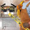 Tool belt with 11 pockets, tool holder, made of waterproof Oxford fabric, with adjustable straps
