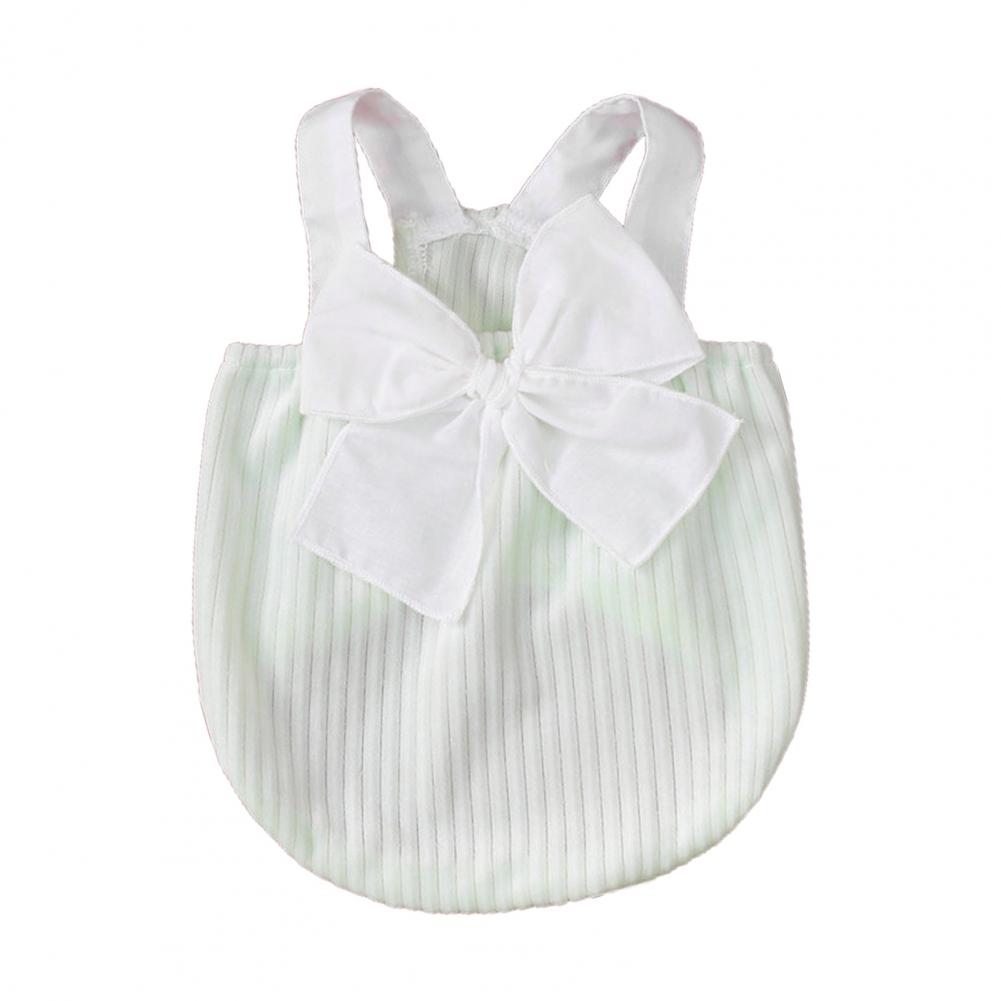 Одежда для домашних животных Красивое летнее платье с бантом для домашних животных Стирающаяся юбка для собак