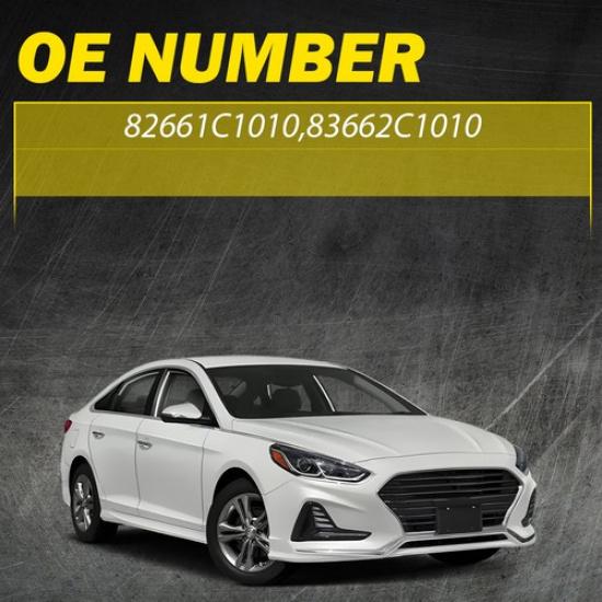 Exterior Door Handles Chrome Rear Passenger Right for Sonata Hyundai 2015-2018