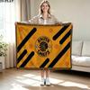 Kaizer Chiefs Print Flannel Blanket High Quality Warm Comfortable Cover for All Seasons Perfect for Gifts Home Decor