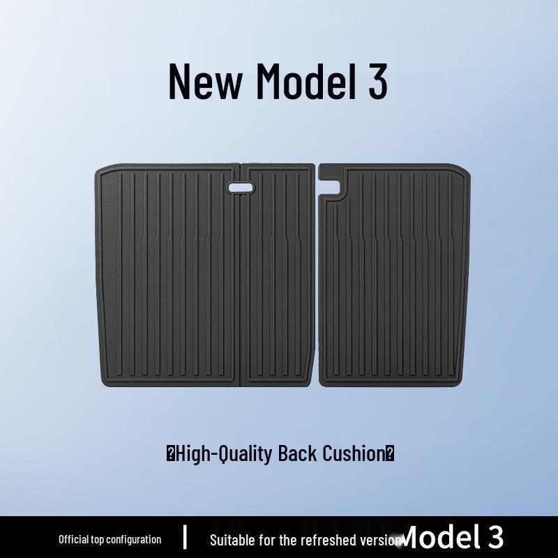 Обновленные коврики в багажник Tesla Model 3/Y из ТПЭ: Защитные аксессуары для передней и задней части