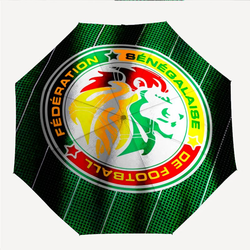 Senegal Fashionable Automatic Opening/Closing Folding Umbrella. Portable and Foldable, Ideal for Gift, Travel, and Daily Use.